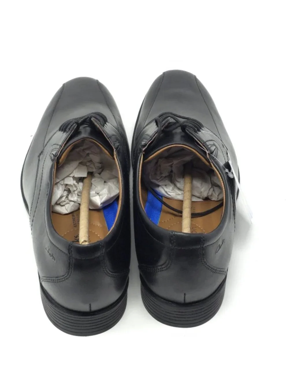 New Clarks Whiddon Pace Black Leather Oxford Men’s 12W